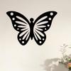 Elegant Iron Butterfly Wall Art Outdoor Metal Sculpture Garden Fence Decor Weather Resistant Delicate Wing Valentine Mother Day Gift