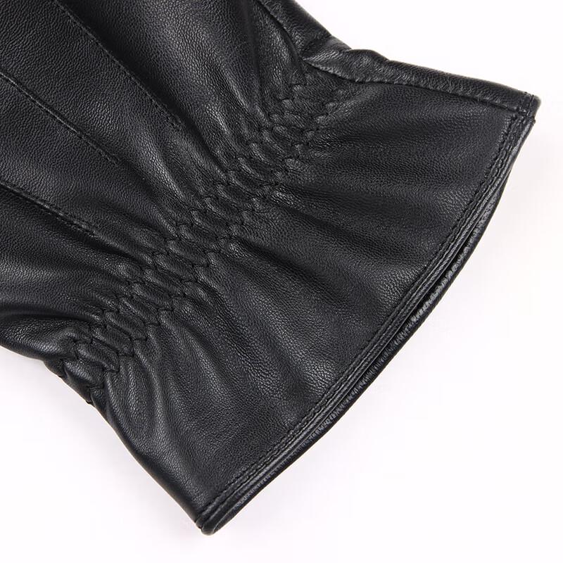 Hengyuanxiang Men's Leather Gloves