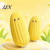 Stress Relief Toy Large Pineapple Ball, Slow Rising Fruit Squeeze for Anxiety Relief, Strawberry Banana Grape Corn Carrot Sensory Toy, Soft