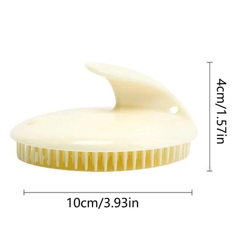 Shampoo Comb Hair Brush Scalp Meridian Unblocking Hair Bathroom Washing Head Hair Cleaning Tools Massage Comb
