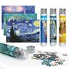 150PCS Jigsaw Pocket Multi-type Landscape Puzzle Game Test Tube Packaging Travel Puzzle Toys DIY Jigsaw Puzzle Toys Kids