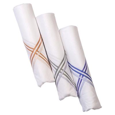 RSINC  Collection Cotton Square Multipurpose (WHITE 46X46CM)Mens Handkerchieves JL186014250877