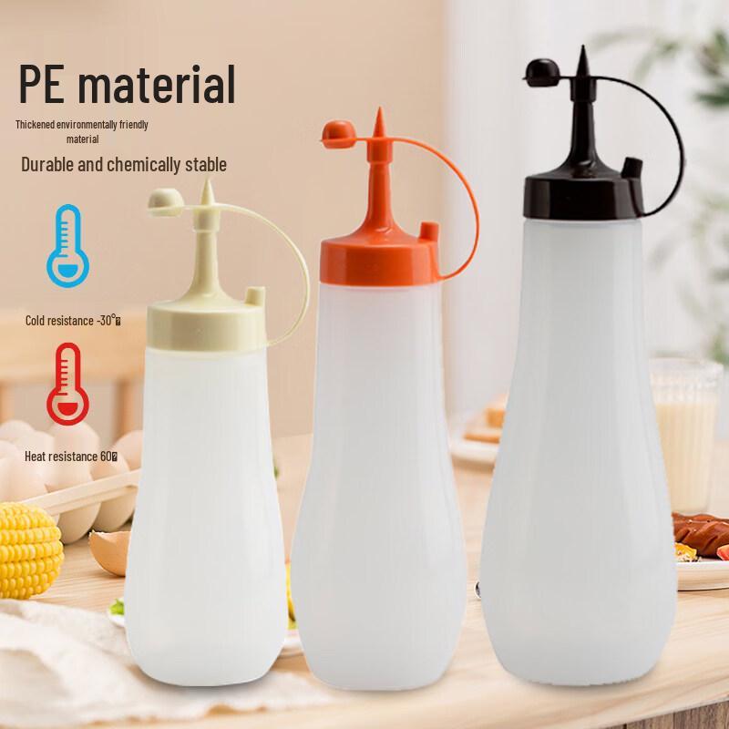 ZISIZ Plastic Squeeze Sauce Bottle