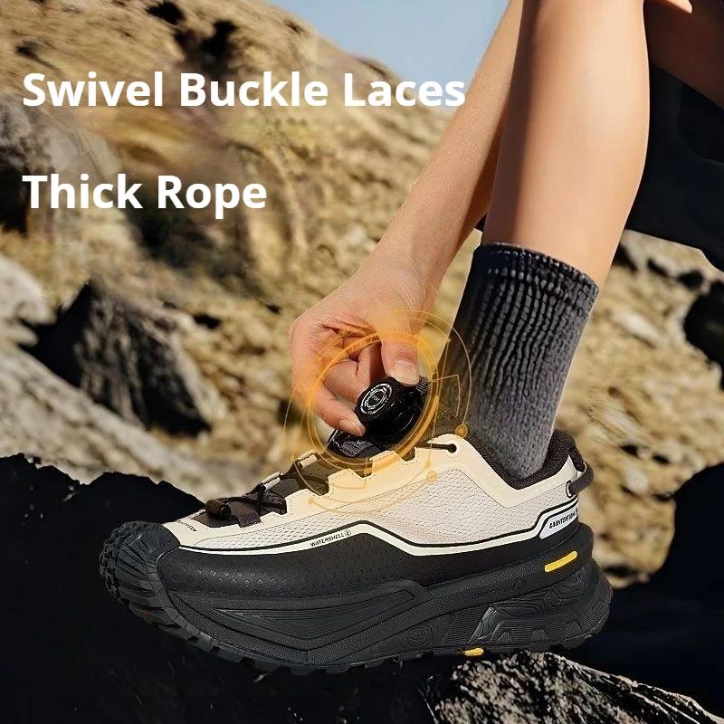 New Automatic Shoelaces Without Ties Easy Installation Swivel Buckle Laces Thick Rope Outdoor Sneakers Shoelace Shoe Accessories