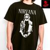 Men's and Women's T-shirts Nirvana Kurt Cobain Alternative Rock Band Unisex Cotton