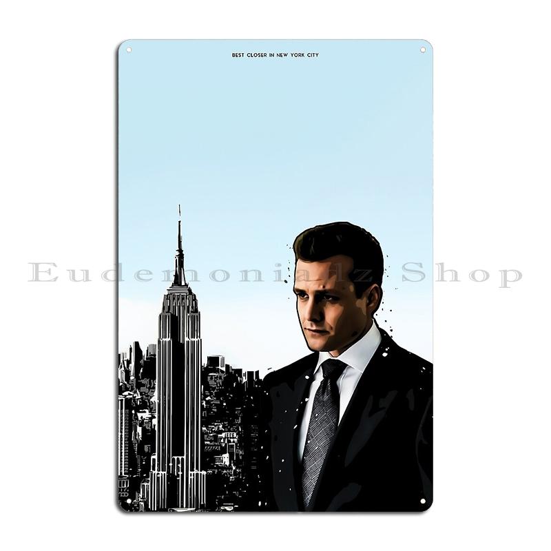 

Харви Спектер Костюмы Постер Металлическая Табличка Таблички Дизайн Клуба Бара Настенная Фреска Харви Офис цитаты из телешоу Жестяная Вывеска Постер 20x30cm