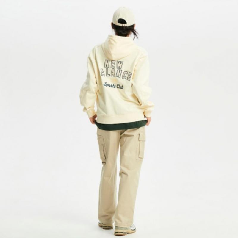 New Balance Half Club  Uni Hoodie Semi OverfiT Nbn0e11213 31 Hoodie T shirT