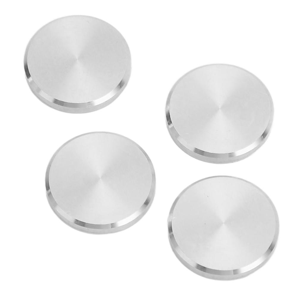 4Pcs Metal Opener Knob Cover Aluminum Alloy Front Knob Cover for REVOX A77 A76 A78 A50 MK I MK II