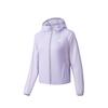 Outdoors Lightweight Jacket Women Tops Light-Purple 962626603-4