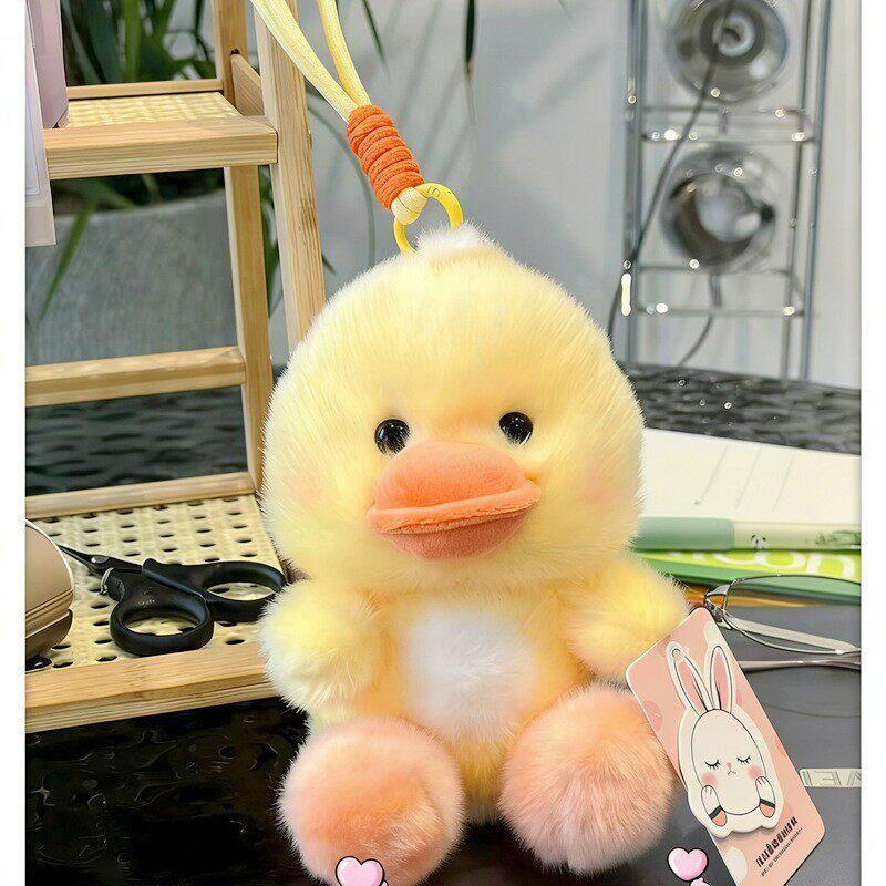 Plush Bunny Toy Keychain For Girls Gift Soft Stuffed Animal Accessory