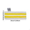 3 Pieces Floor Mop Covers, Washable Cloth Mat, Dry or Wet Pads, Heads Replacement Cleaning Pad