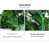 Artificial Green Grape Leaf Vine for Indoor Decor