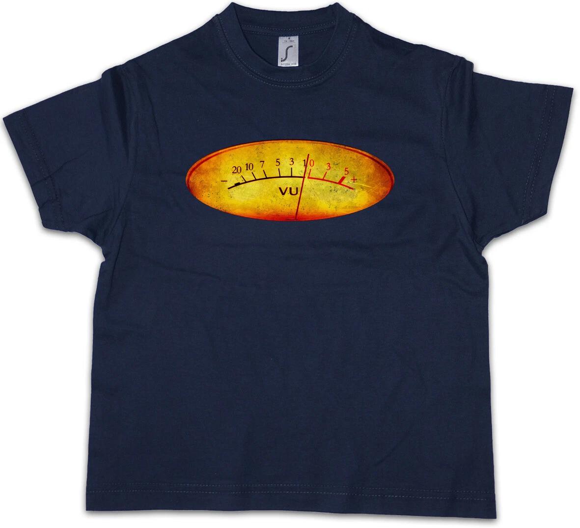 VU VOLUME UNITS METER I Kids Boys kids boys T-Shirt Decibel Music Bass Vinyl Stereo 150