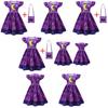 Smiling Critters Girl Cosplay Dress For Kids Halloween Costume With Milk Silk Material For Girls 3-8 Years