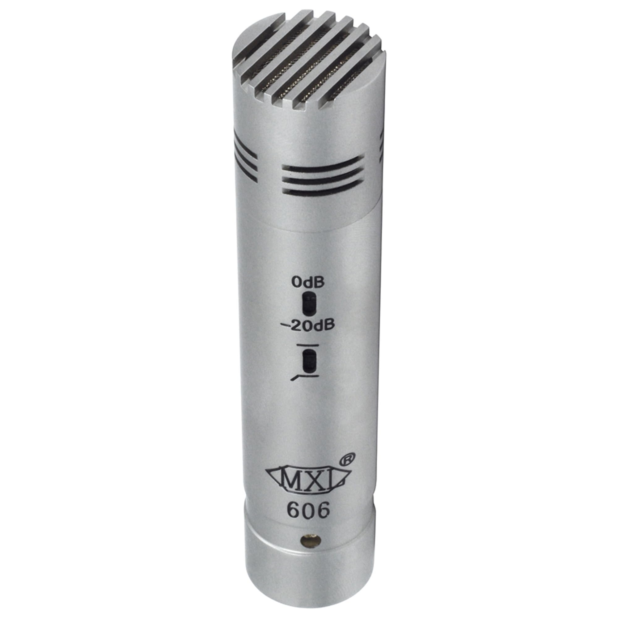 

MXL 606 Small Diaphragm Condenser Pencil Instrument Microphone With Case