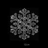Acrylic Snowflakes, Christmas Tree Crystal Ornaments, Transparent Simulation, Christmas Shopping Mall Decoration, New Snowflakes