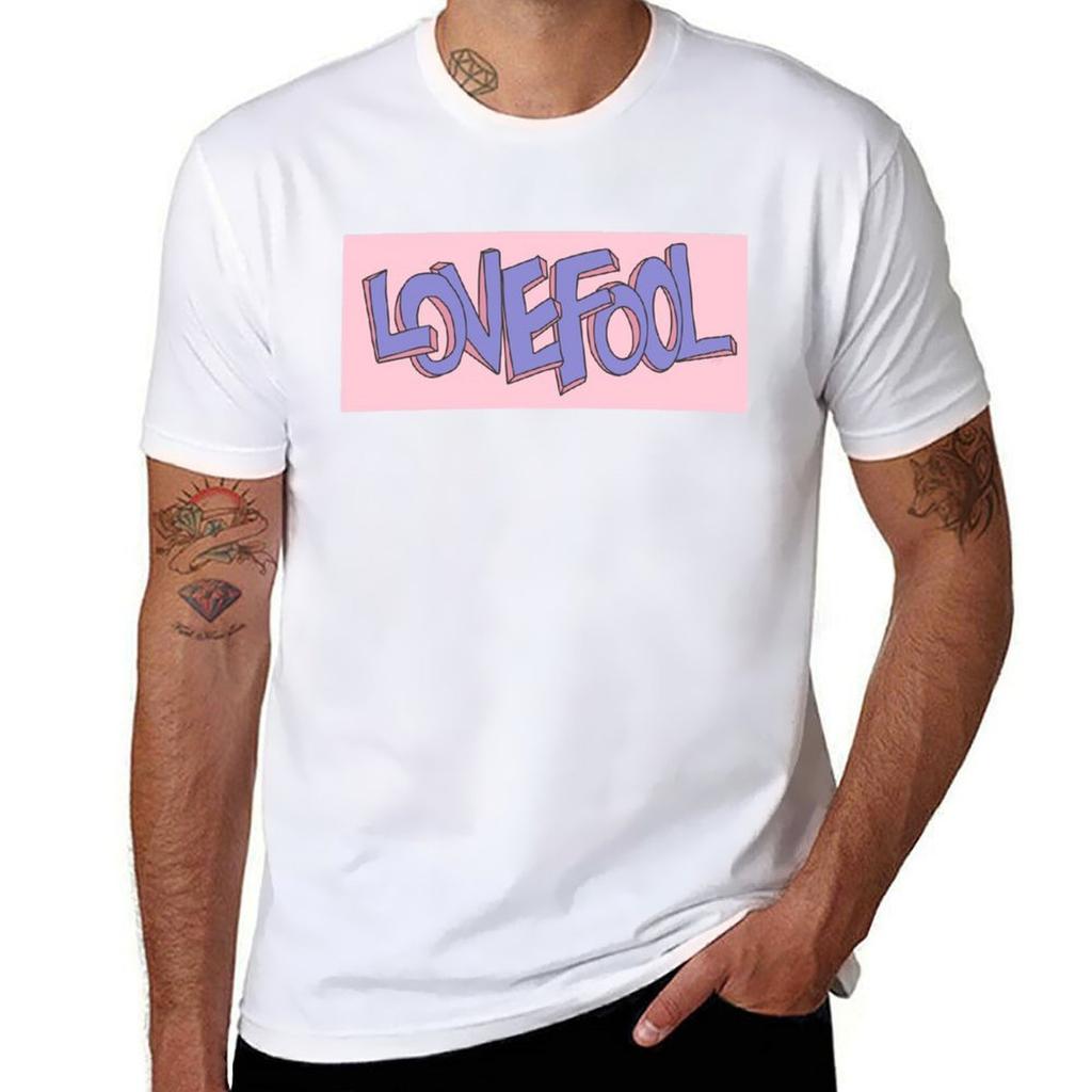 Lovefool The Cardigans Tshirt Basic Simple Casual Short Sleeve Tee Tshirt