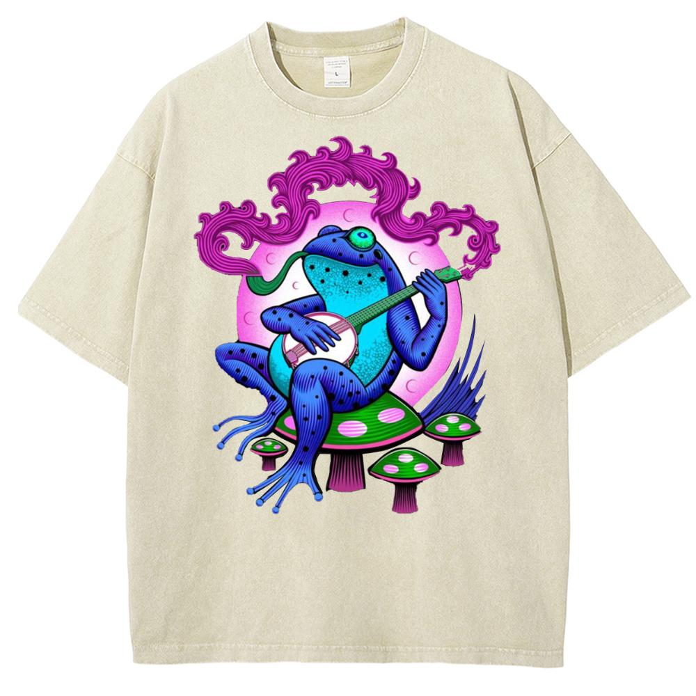 

Мужские футболки с круглым вырезом и принтом манги, пуловеры с коротким рукавом, винтажные, тонкие, для весны и лета, уличная одежда, мужская одежда, свободные, красивые XL