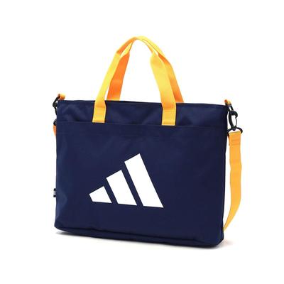 Tote Lesson Practice Handbag Navy [Adidas] Bag, Handbag, Bag, Bag, Lightweight, Gusseted, No. 66004, Kids,