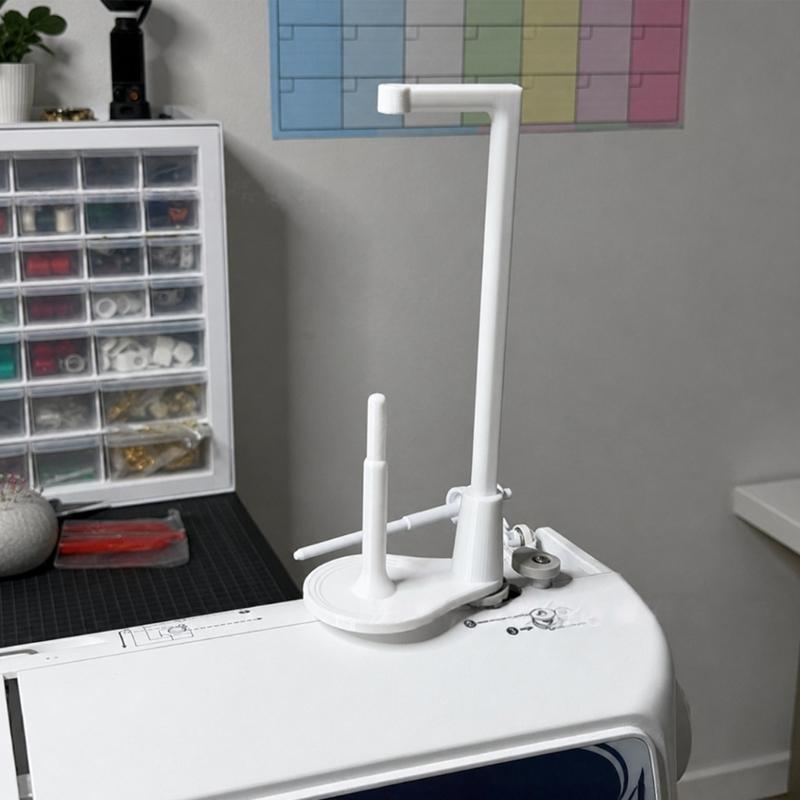 Home Sewing Thread Spool Stand for Craft Desks, Freestanding Guide Rack for Routine Thread Reach and Cleaner Table Use