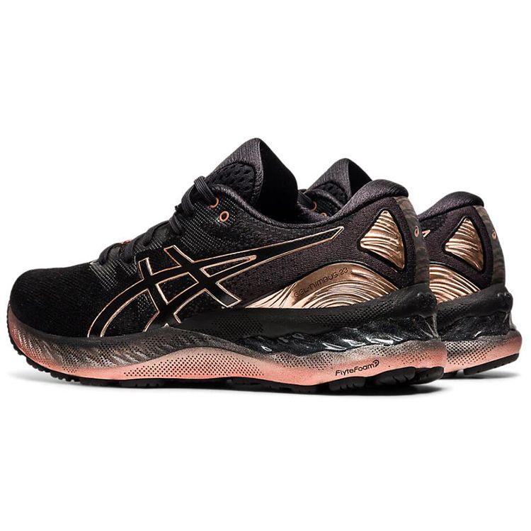 Asics Dámské tenisky Gel Nimbus 23 Platinum Černá Růžové zlato 1012B013-001