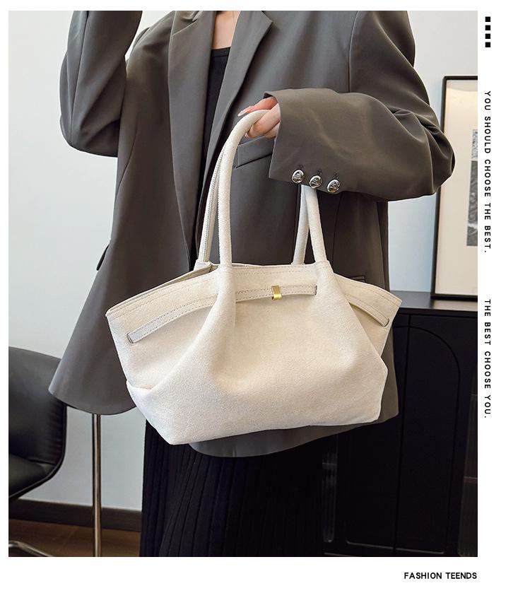 2025 Dámská retro matná taška: High-End, Jednoduchá, Jednoramenná Kabelka