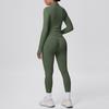 Completo Sportivo & Yoga Senza Cuciture Altamente Elastico Traspirante - Due Pezzi