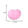 10/30Pcs Stereo Relieve Stress Peach Bum Sticker Mobile Phone Decoration Accessories Fun Butt Mochi Squeeze Toy