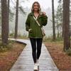 Women's Windbreaker Golf Jacket for Outdoor Sports and Hiking