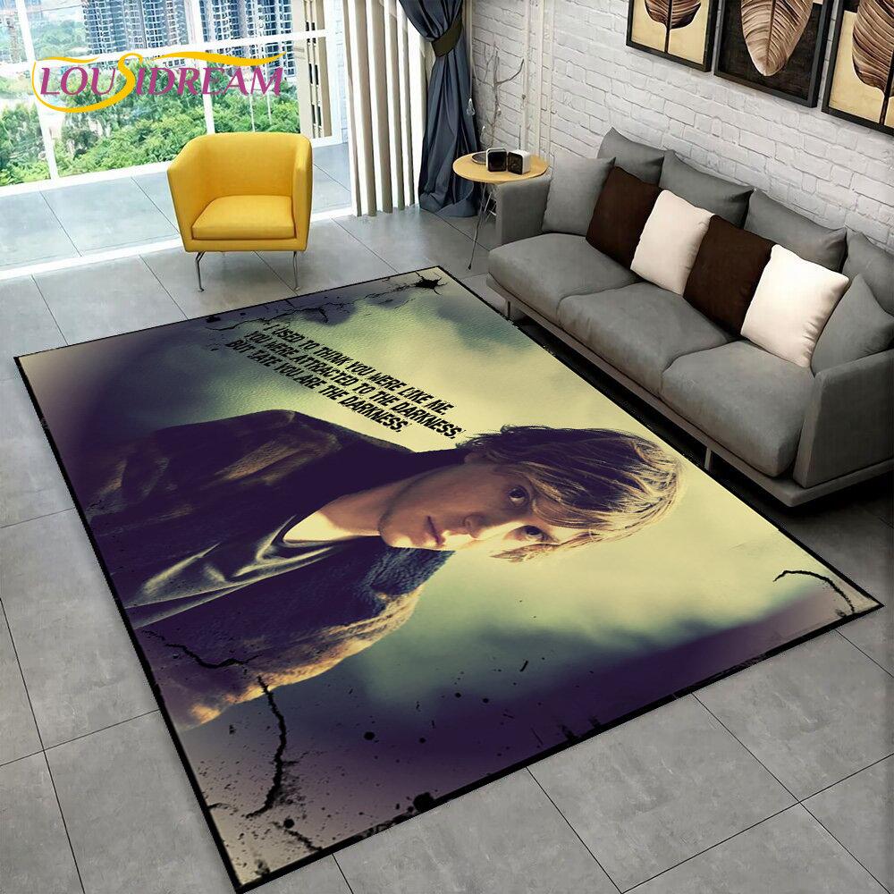 Cute Evan Peters Movie TV  Actor Area Rug,Carpet Rug for Home Living Room Bedroom Sofa Doormat Decor,kids Non-slip Floor Mat 3D
