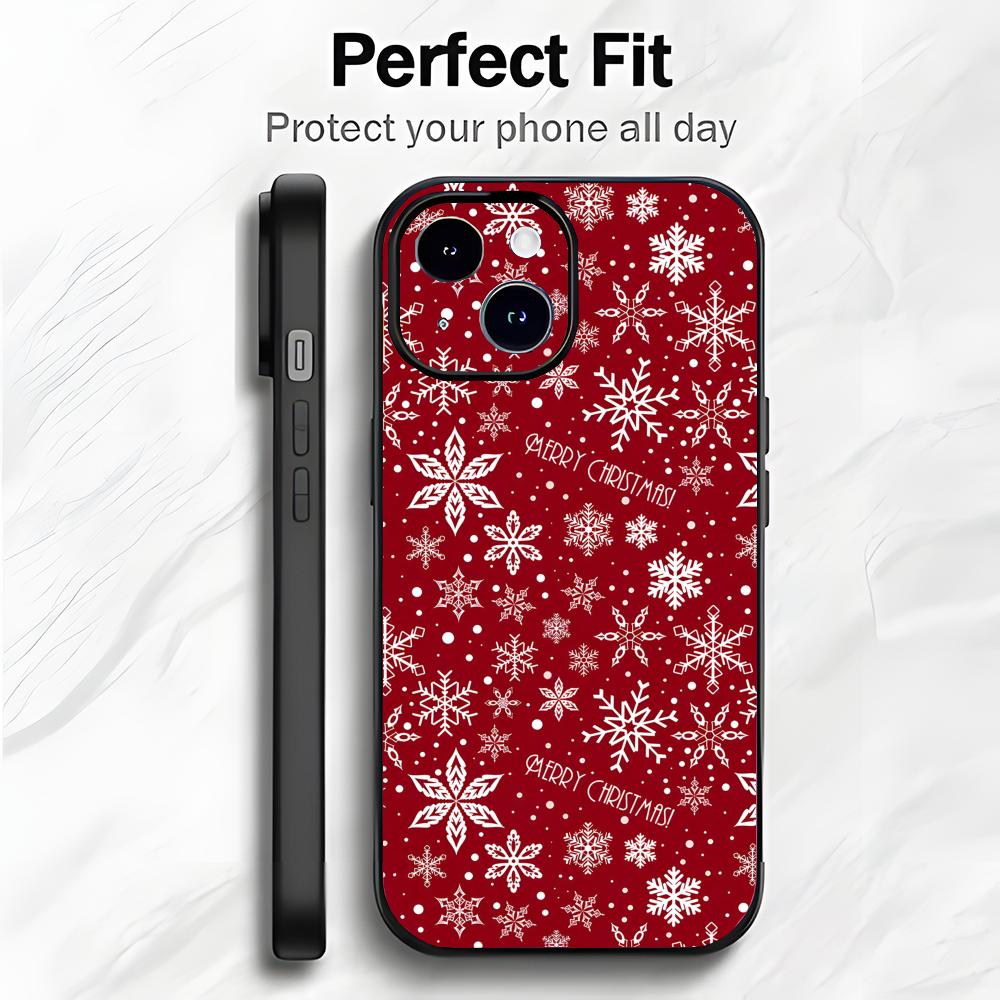 Anime Merry Christmas Art Phone Case Phone Case Soft Packaging Lightweight For iPhone17 16 15 14 13ProMax