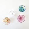 ADERIA Tsugaru Vidro Four Seasons Sake Ochoko Ajándék Speciális Fa Sake Sake Cold Sake Sake Stílusos Tisztelet a hatvanadik FS71545 szett, doboz,