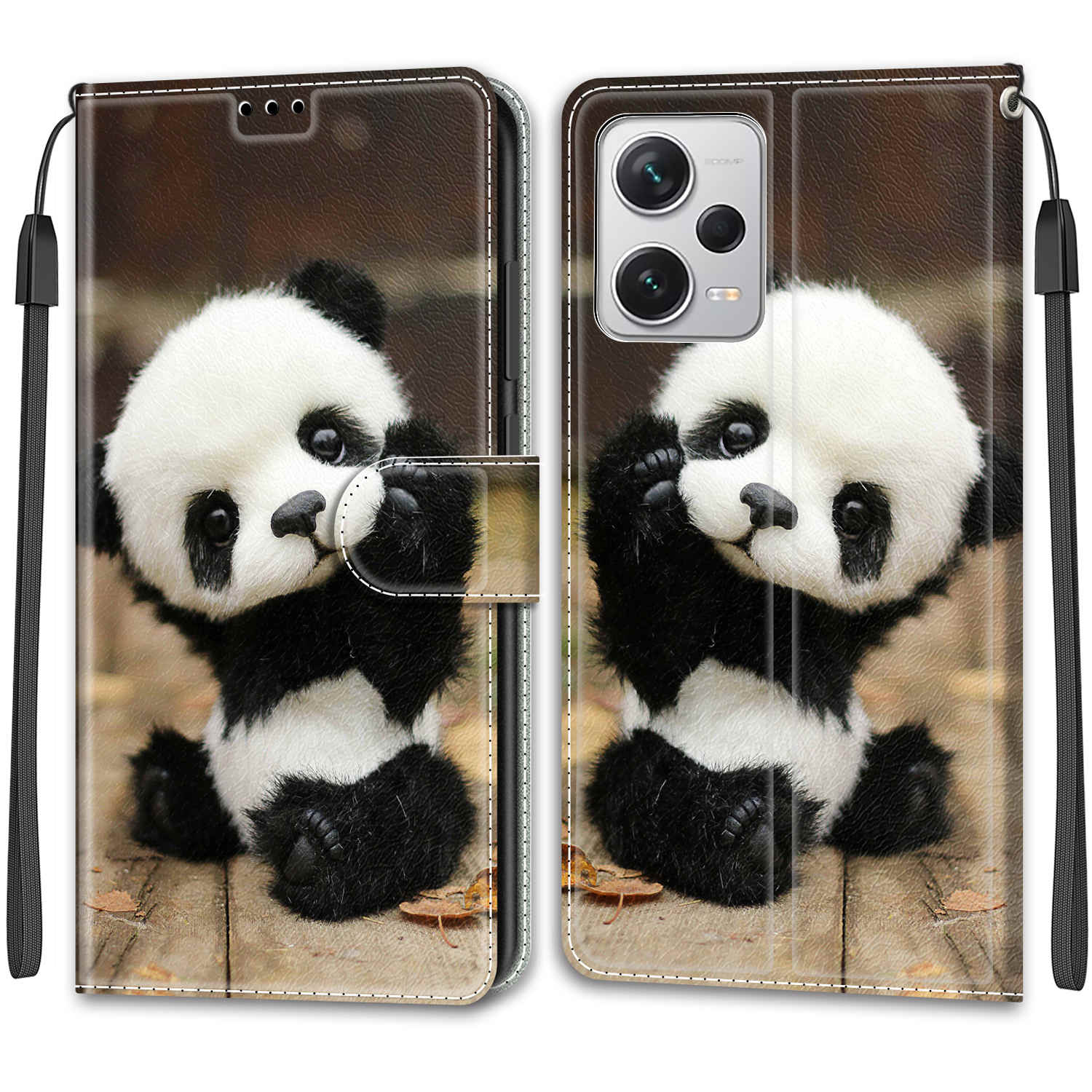 

Розкішний шкіряний чохол із розписом для Redmi Note12 Note11 Note10 Note9 Note8T Wallet Book Style Protective Cover для Redmi 10C K40S 9A 9C 10A 6A 7A Redmi10 Redmi Note 7