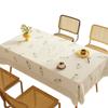 Small Fresh Tablecloth Leave-In Waterproof And Oil-Proof Pvc Dining Table Tablecloth Annual Tablecloth Cover Cloth Coffee Table Tablecloth
