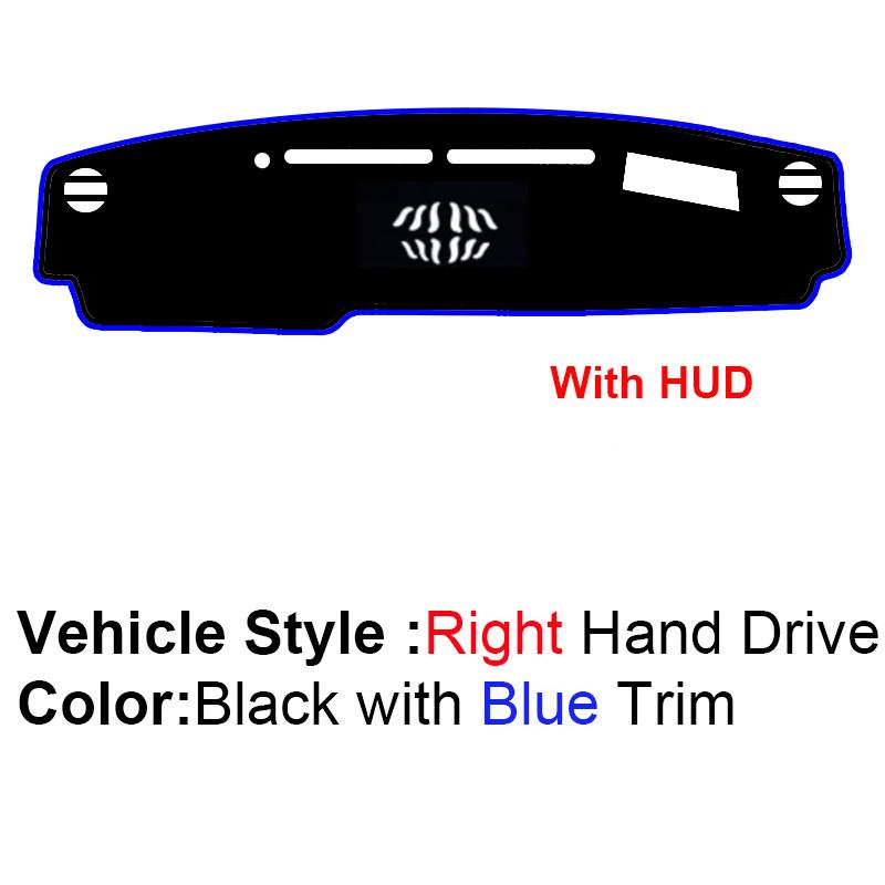 For Toyota Land Cruiser Prado 250 Series 2026 2026 2026 2026 Car Dashboard Cover Avoid Light Mat Non-Slip Pad Dash Accessories