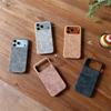 Luxury Fashion Simple Matte Retro TPU Leather Phone Case For Apple iPhone 17 Air 16 15 14 Plus 13 12 Pro Max 11 Shockproof Cover