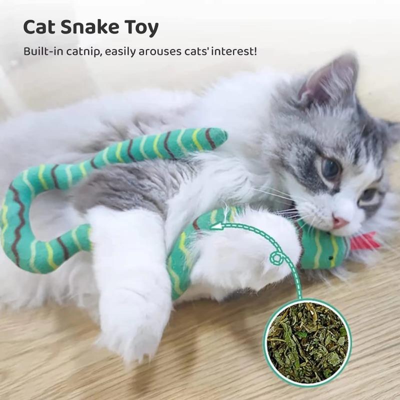 Katze Katzenminze Spielzeug Interaktives Spielzeug Plüsch Katze Gierige Schlange Bissfest Mahlzahn Interaktives Spielzeug Geschenk Für Katze Haustier Zubehör
