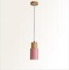 Nordic Solid Wood Macaron Pendant Light - Modern, Creative Lighting for Restaurants, Bars, and Bedrooms.
