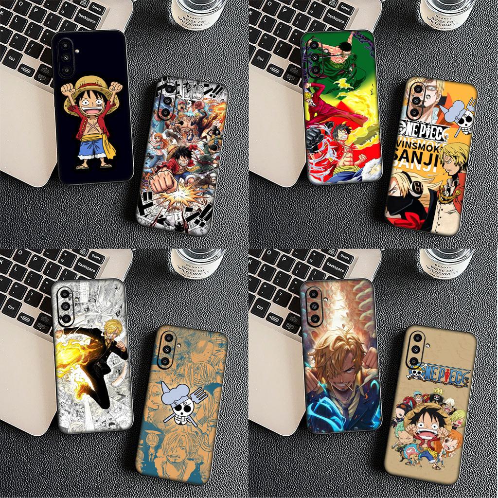 Cover for Apple iPhone 16 15 14 11 Pro Max 6 7 8 Plus + SE2 SE3 SE 2022 2020 8+ Phone Case Luffy One Pieces Roronoa Zoro Sanji