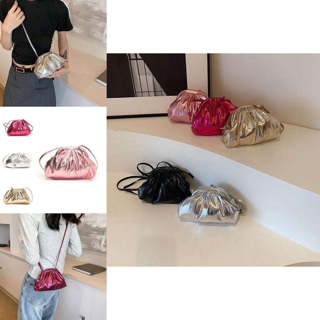 Trendy Shell Shape Shoulder Bag For Women 2024 Fashionable Versatile Crossbody