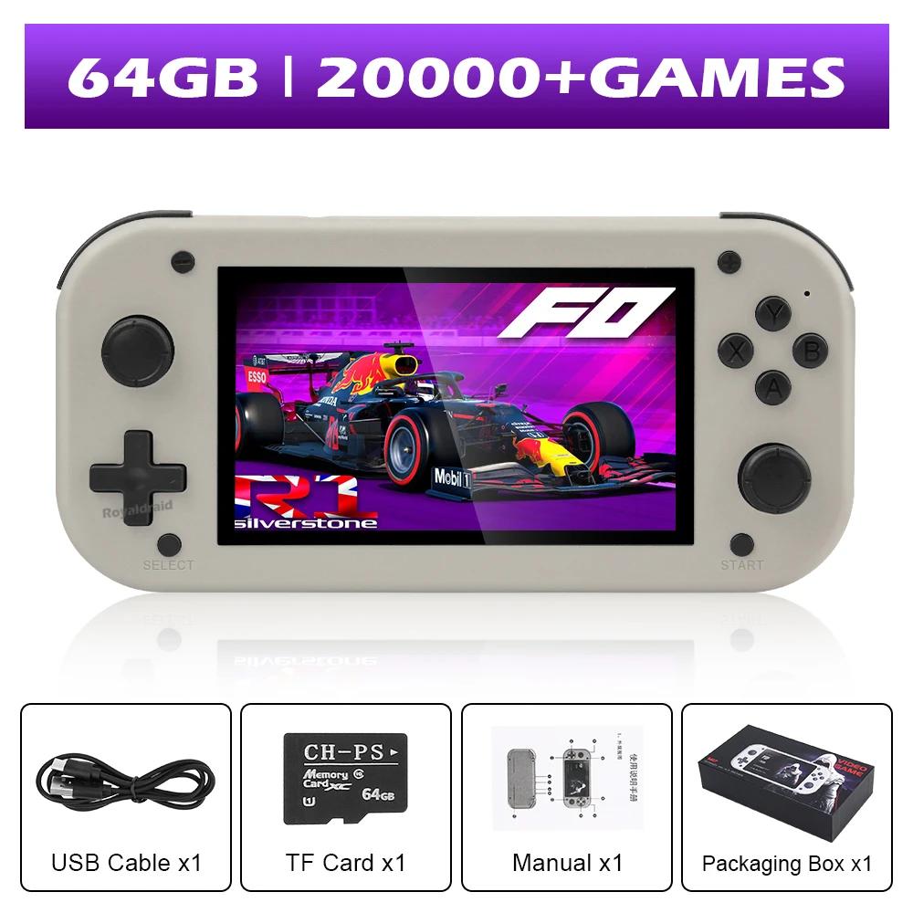 

Дропшиппинг НОВАЯ игровая консоль M17 Retro Game Handheld с экраном IPS 4,3 дюйма, встроенными ретро-играми 20000+ игр 64G 128G