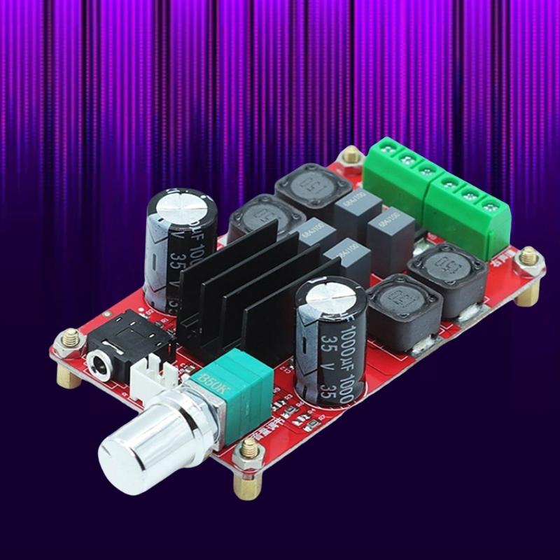 XH M189 3D Amp Board TPA3116D2 DC5-24V 2x50W with Short Circuit Protections for Audiophiles