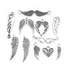 20pcs Charms Wing Antique Silver Color Small Wing Charms Jewelry Findings DIY Bird Wing Charms Wholesale