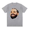 Hip Hop Rapper Drake Graphic T Shirt Vintage Gothic Oversized Short Sleeve T-shirt Casual Cotton T-shirts Streetwear Unisex