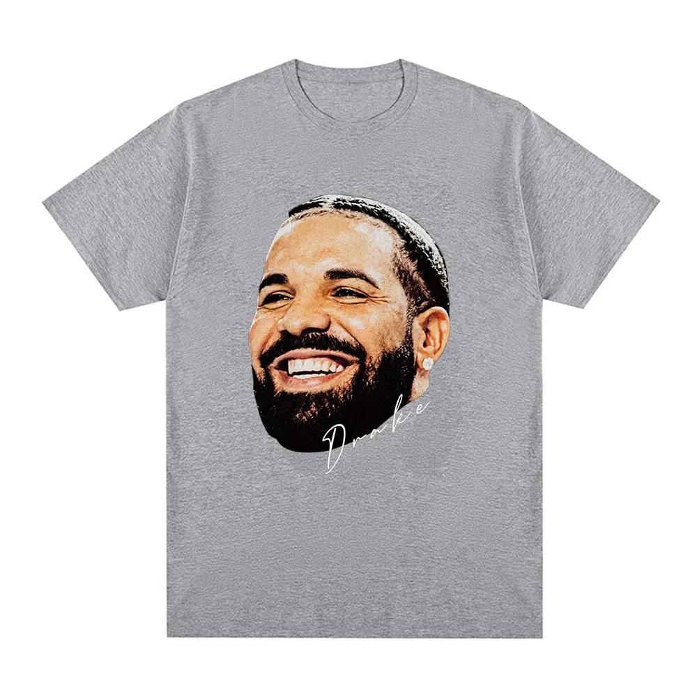 Hip Hop Rapper Drake Graphic T Shirt Vintage Gothic Oversized Short Sleeve T-shirt Casual Cotton T-shirts Streetwear Unisex