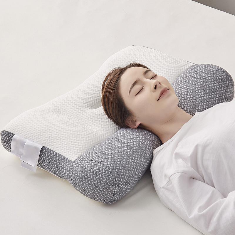 New Sleeping Pillows Non-deformable and Non-Collapsing Neck Orthopedic Pillow Sleep Aid SPA Pillow Massage Pillow Secret Pillow