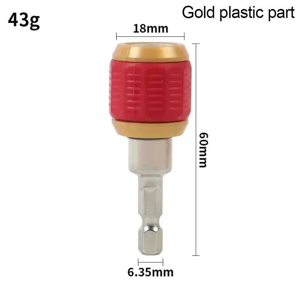 14 Inch Keyless Drill Bit Chuck Adapter Converter with Hex Shank Featuring Non Slip Grip for Precision and Ease of Use