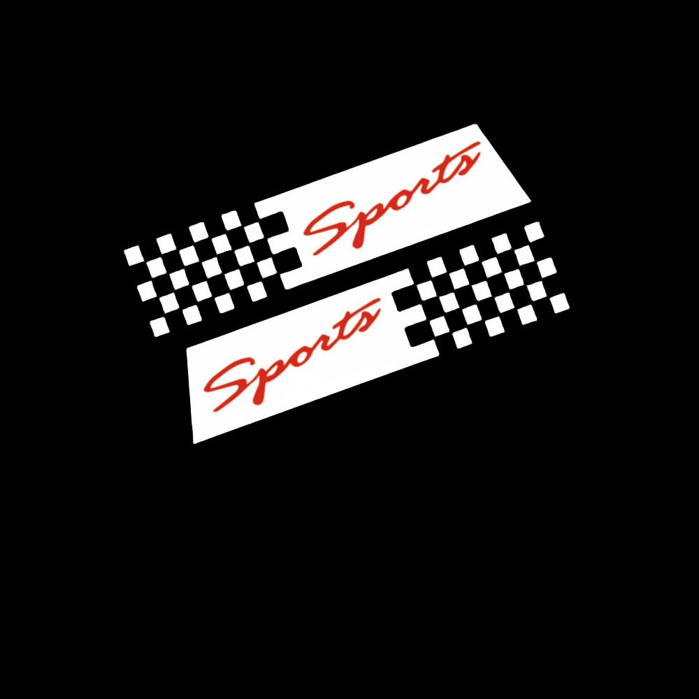 Sport-2 Sticker Car Mirror, Reflective Sticker Car Sticker Car Rearview