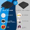 Memory Foam Car Seat Chair Cushion for and Home Black Cushion, Driving, Office, Use, Non-Slip, Elastic, Breathable,