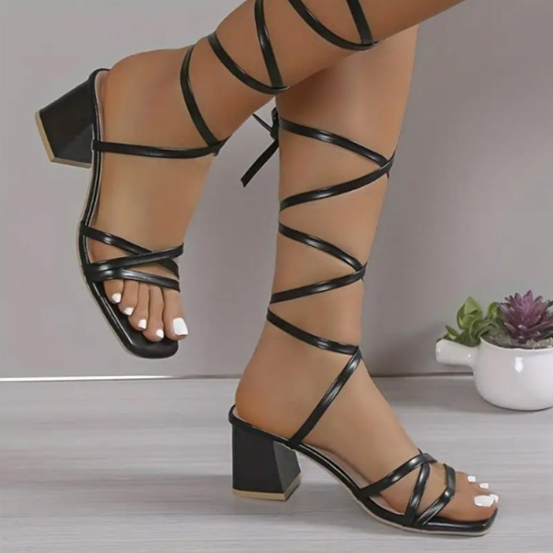 Rom High Heels Sandalen Damen Designer Sexy Schuhe Sommer Neue Marke Pumps 2026 Gehen Strand Slides Kleid Mode Zaptos Mujer